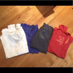 James Perse Yosemite small long sleeve 4 shirt lot